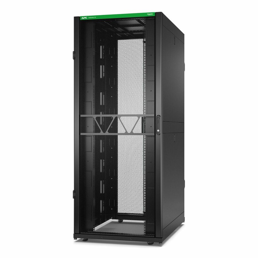 APC NetShelter SX Server Rack Gen 2, 42U, 1991H x 800W x 1200D mm, with Sides, Black [TAA]