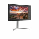 LG 27BP85UK-W 27" Class 4K UHD LCD Monitor - 16:9 - Textured Black