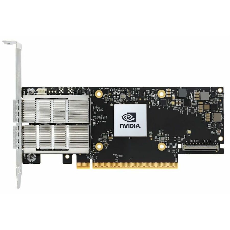 Lenovo ThinkSystem NVIDIA ConnectX-7 NDR200/200GbE QSFP112 2-port PCIe Gen5 x16 InfiniBand Adapter