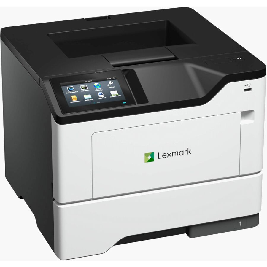 Lexmark MS632dwe Desktop Wired/Wireless Laser Printer - Monochrome - TAA Compliant