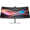 HP 734pm 34" Class Webcam UW-QHD Curved Screen LED Monitor - 21:9