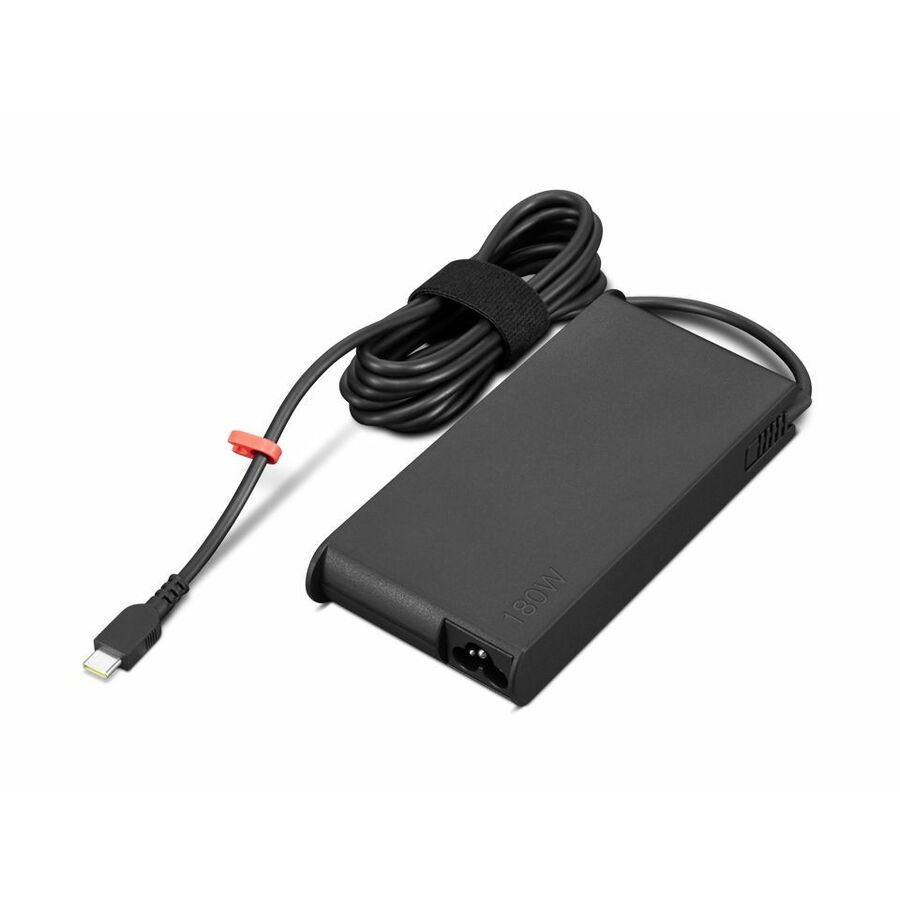 Lenovo ThinkPad Mobile Workstation 180W USB-C GaN Slim AC Adapter-US