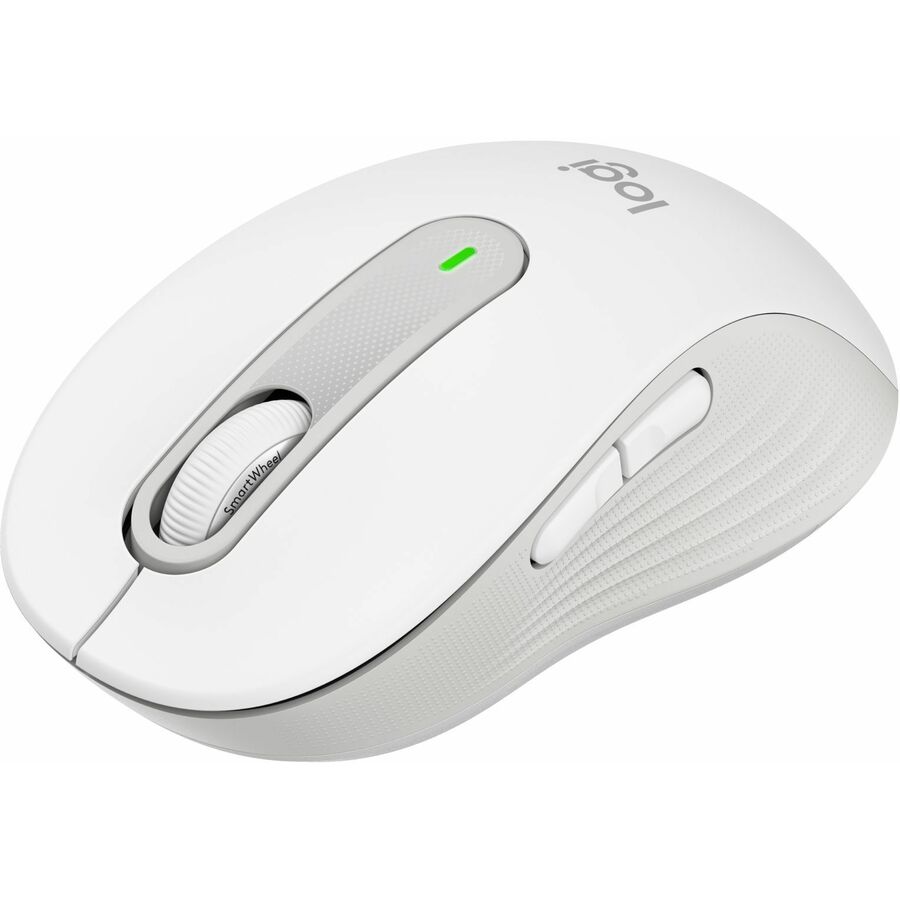 Logitech Signature M650 Wireless Mouse - For Small to Medium Sized Hands, 2-Year Battery, Silent Clicks, Off-white