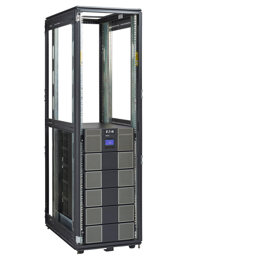 Eaton 9PXM 8kVA 7.2kW 208-240V N+1 Modular Scalable Online Double-Conversion UPS, Hardwired Input / Output, Cybersecure Network Card Included, 14U, TAA