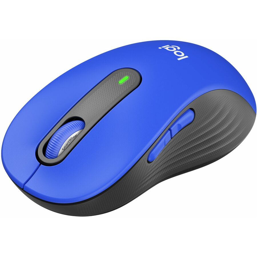 Logitech Signature M650 L Full Size Wireless Mouse - For Large Sized Hands, 2-Year Battery, Silent Clicks, Blue