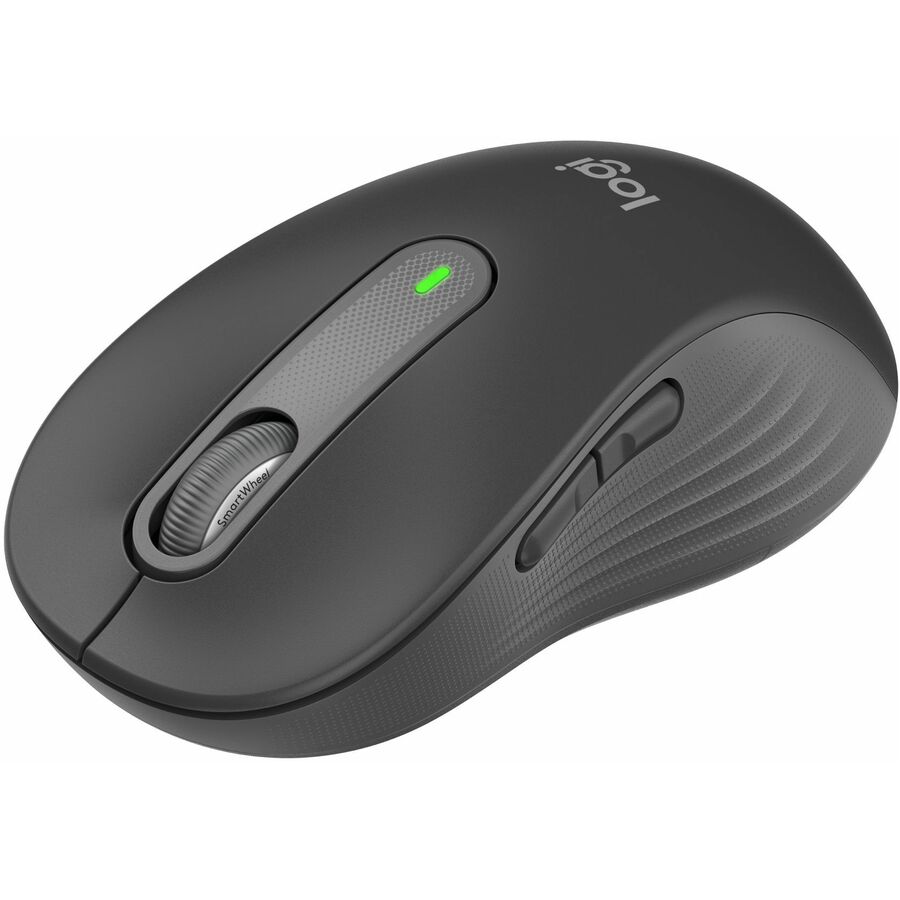Logitech Signature M650 L Full Size Wireless Mouse - For Large Sized Hands, 2-Year Battery, Silent Clicks, Graphite