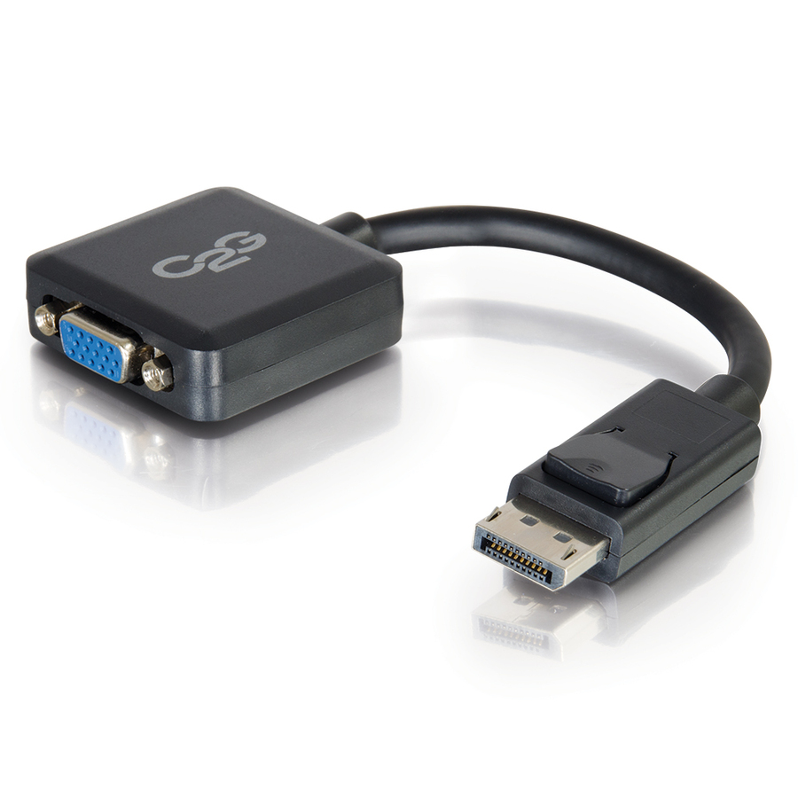 C2G 8in DisplayPort to VGA Adapter Converter - M/F