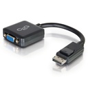 C2G 8in DisplayPort to VGA Adapter Converter - M/F