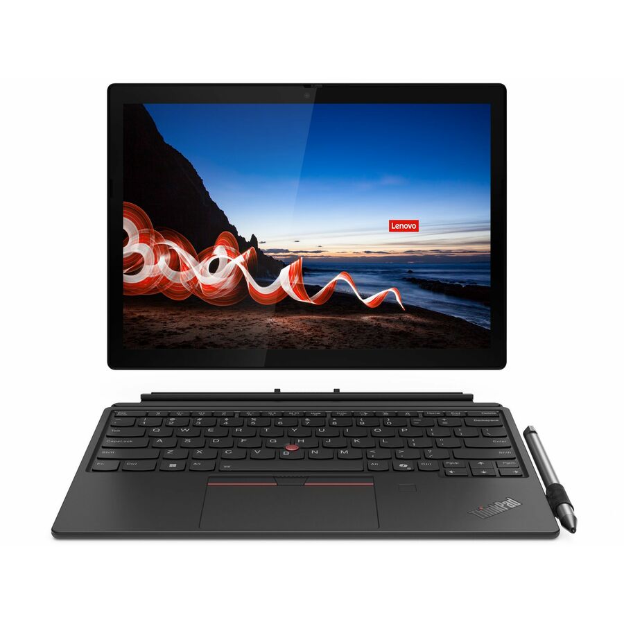 Lenovo ThinkPad X12 Detachable Gen 2 21LK0038US 12.3" Touchscreen Detachable 2 in 1 Notebook - Full HD Plus - Intel Core Ultra 7 164U - vPro Technology - 16 GB - 512 GB SSD - English Keyboard - Black