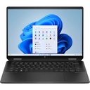 HP Spectre x360 14-eu0000 14-eu0013dx 14" Touchscreen Convertible 2 in 1 Notebook - 2.8K - 120 Hz - Intel Core Ultra 7 155H - Intel Evo Platform - 16 GB - 1 TB SSD - Nightfall Black Aluminum