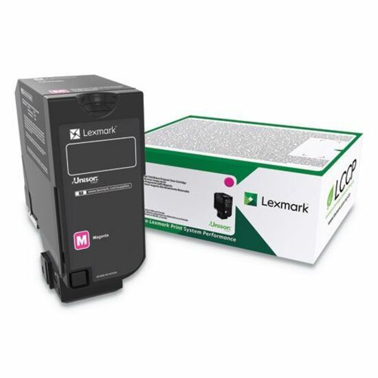 Lexmark Original High Yield Laser Toner Cartridge - Magenta Pack