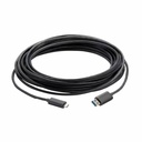 Vaddio USB 3.2 Gen 2x1 Type C to Type A Active Optical Cable Plenum