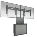 Chief Tempo Dual Display Mount Accessory - For 46-60 Inch Displays - Black