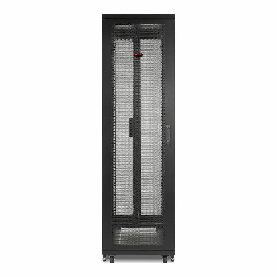NetShelter SV 48U 600mm Wide x 1200mm Deep Enclosure with Sides Black