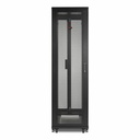 NetShelter SV 48U 600mm Wide x 1200mm Deep Enclosure with Sides Black