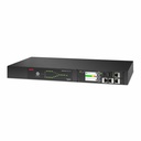 APC Netshelter Rack Automatic Transfer Switch, 1U, 20A, 120V, 2 L5-20 IN, 10 5-20R OUT, 50/60 Hz