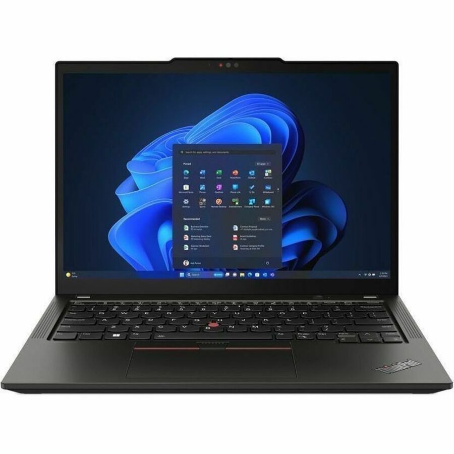 Lenovo ThinkPad X13 Gen 5 21LU003RUS 13.3" Touchscreen Notebook - WUXGA - Intel Core Ultra 7 165U - vPro Technology - 16 GB - 1 TB SSD - English Keyboard - Black