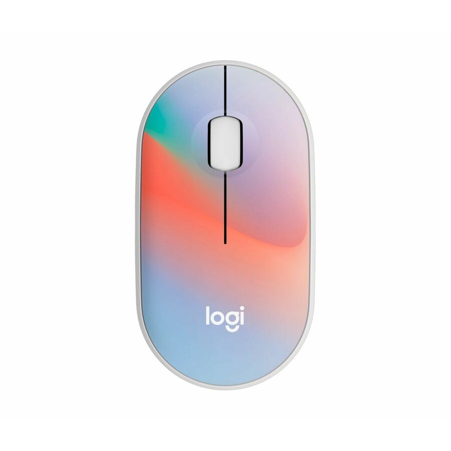Logitech M340 Wireless Mouse with Limited Edition Prints, USB Receiver and Silent Clicks, Portable Wireless Mouse for Laptop, PC, Windows, Chrome, Surface, Sheer Dream