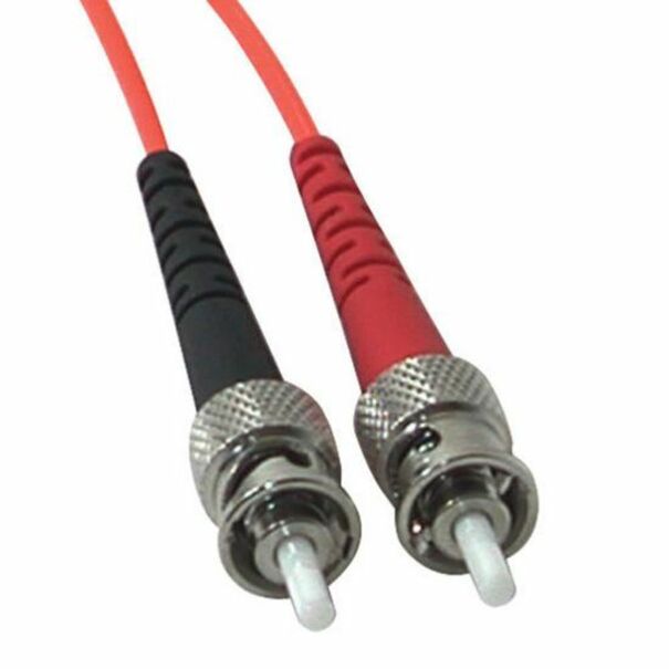 C2G 3m LC-ST 62.5/125 Duplex Multimode OM1 Fiber Cable - Orange - 10ft