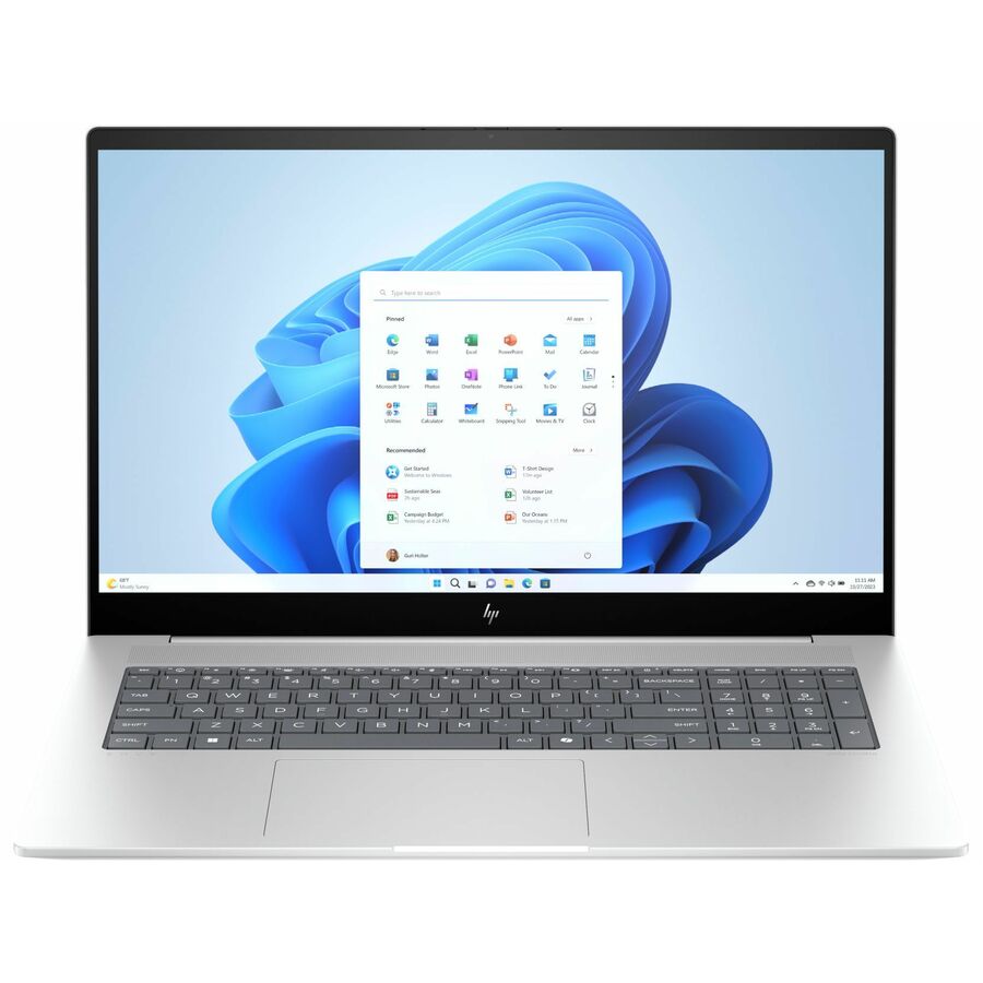 HP Envy 17-da0000 17-da0013ca 17.3" Touchscreen Notebook - Full HD - Intel Core Ultra 7 155H - 32 GB - 1 TB SSD - Glacier Silver
