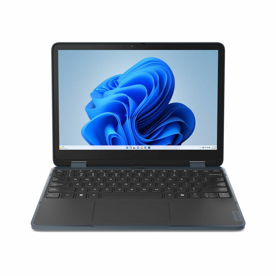 Lenovo 500w Gen 5 83LH0006US 12.2" Touchscreen Convertible 2 in 1 Notebook - WUXGA - 60 Hz - Intel N-Series N250 - 8 GB - 128 GB SSD - English Keyboard - Slate Gray