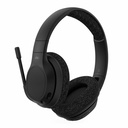 Belkin SoundForm Adapt Wireless Over-Ear Headset, Headphones for Work, Play, Gaming, & Travel with Built-in Boom Microphone - Compatible with iPhone, iPad, Galaxy, and More - Black