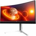 Mobile Pixels 34" Class WQHD Curved Screen Gaming Mini LED Monitor