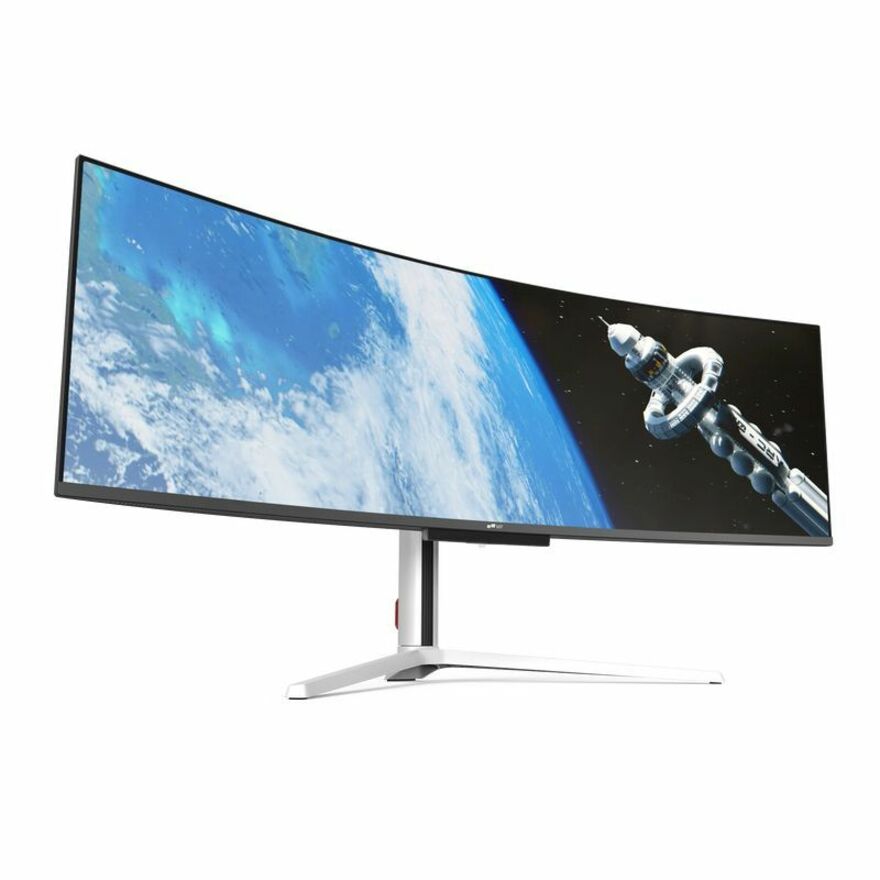 Mobile Pixels 49" Class Dual Quad HD (DQHD) Curved Screen Gaming OLED Monitor