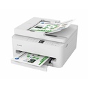 Canon PIXMA TR7120 Wired & Wireless Inkjet Multifunction Printer - Color - White