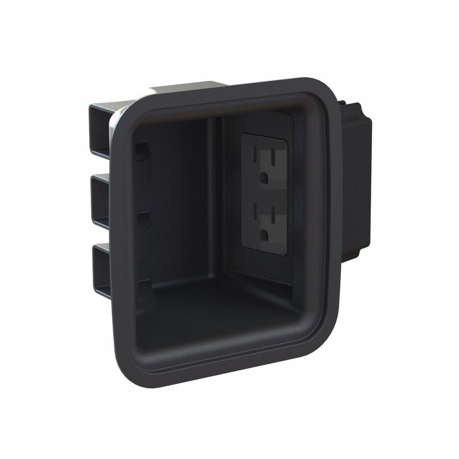 Peerless-AV® Recessed Power Outlet with Low Voltage In-Wall Cable Routing Compatible with Peerless-AV® SAX762PU and SAX772PU mounts