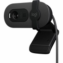 Logitech Brio 100 Full HD Webcam for Meetings and Streaming, Auto-Light Balance, Built-In Mic, Privacy Shutter, USB-A