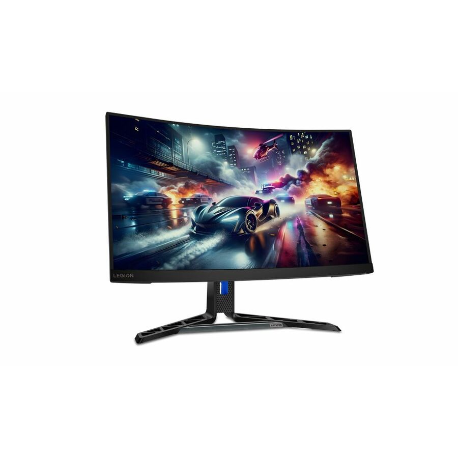 Lenovo Legion R27qc-30 27" Class WQHD Curved Screen Gaming LED Monitor - 16:9 - Raven Black