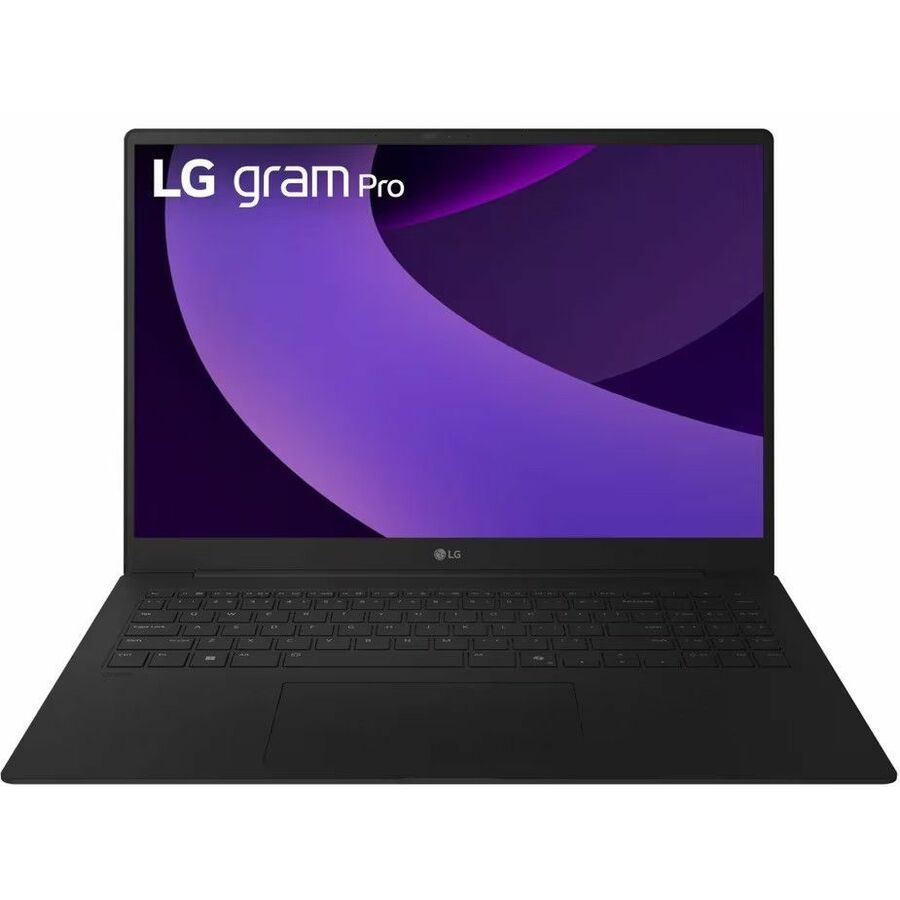 LG gram Pro 16Z90TP 16Z90TP-K.APB3U1 16" Notebook - WQXGA+ - 120 Hz - Intel Core Ultra 7 255H - 16 GB - 1 TB SSD - Obsidian Black