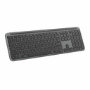 Logitech Signature Slim K950 Wireless Keyboard, Sleek Design, Quiet Typing, Bluetooth, Multi-OS, Graphite