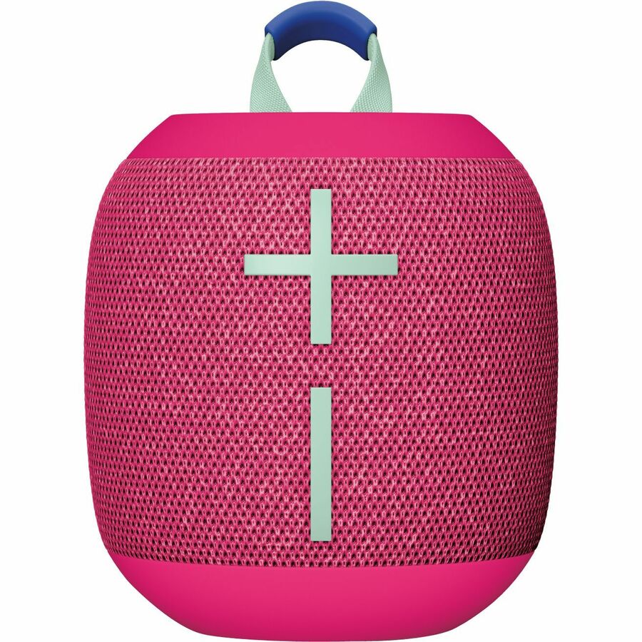 Ultimate Ears WONDERBOOM 4 Portable Waterproof Bluetooth Speaker With Big Bass and 360-Degree Sound, Dustproof Floating Speaker With 131ft (40m) Range, Pink