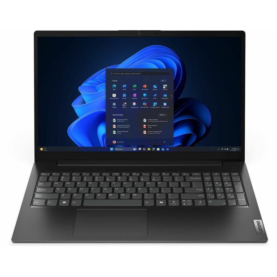 Lenovo V15 G6 ARP 83V4001SUS 15.6" Notebook - Full HD - AMD Ryzen 3 110 - 8 GB - 256 GB SSD - English Keyboard - Business Black