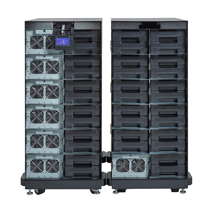 Eaton 9PXM 8-Slot Connected External Battery Cabinet for 9PXM Online Double-Conversion UPS, Add up to 4 EBMs, 14U Rack/Tower, TAA