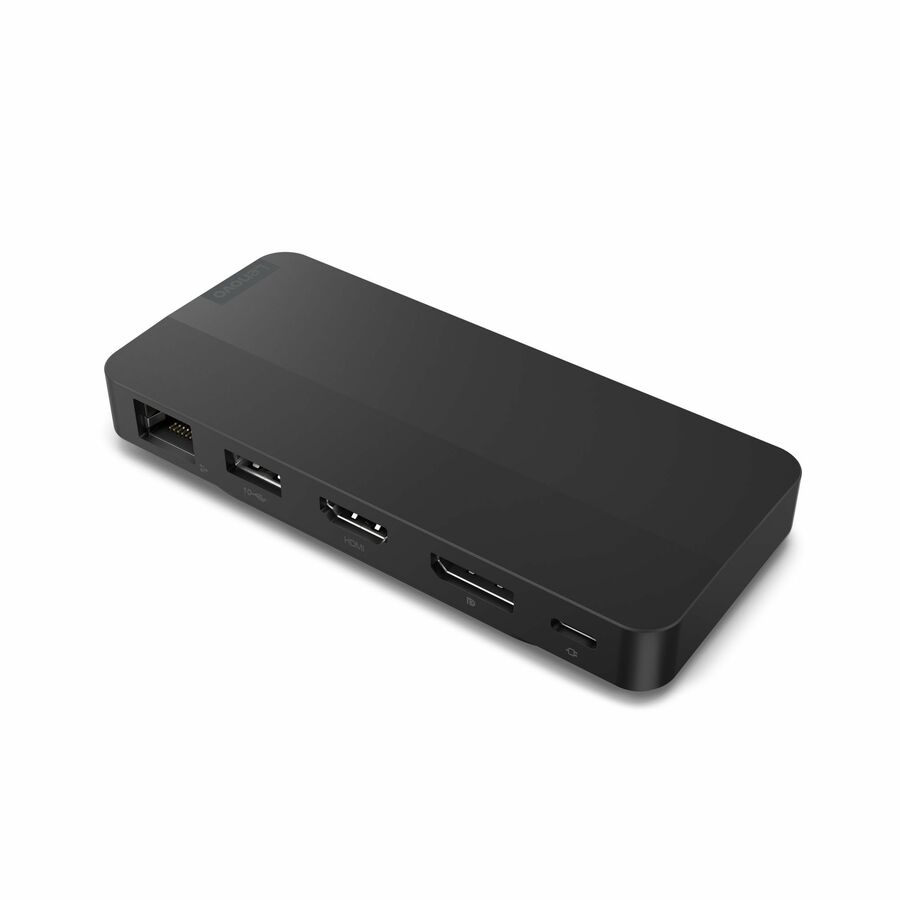 Lenovo USB-C Dual Display Travel Dock (w/ adapter)