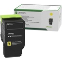 Lexmark Unison Original Ultra High Yield Laser Toner Cartridge - Yellow - 1 Each