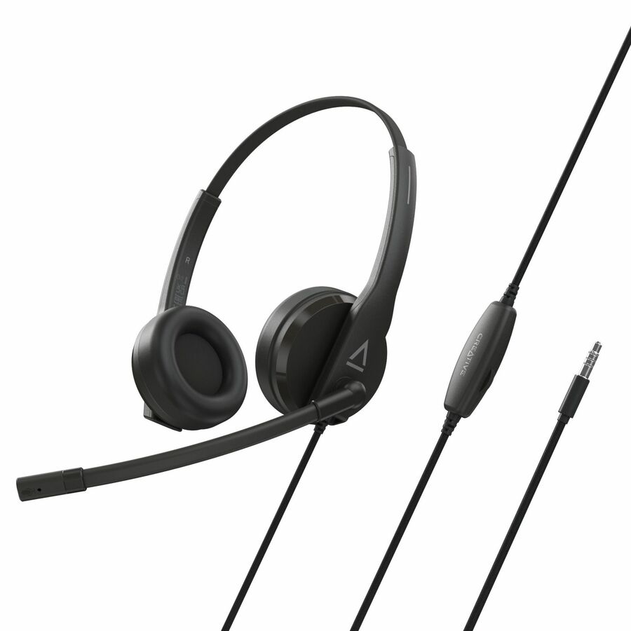 Creative HS-230 Lightweight Headset with Noise-cancelling Mic