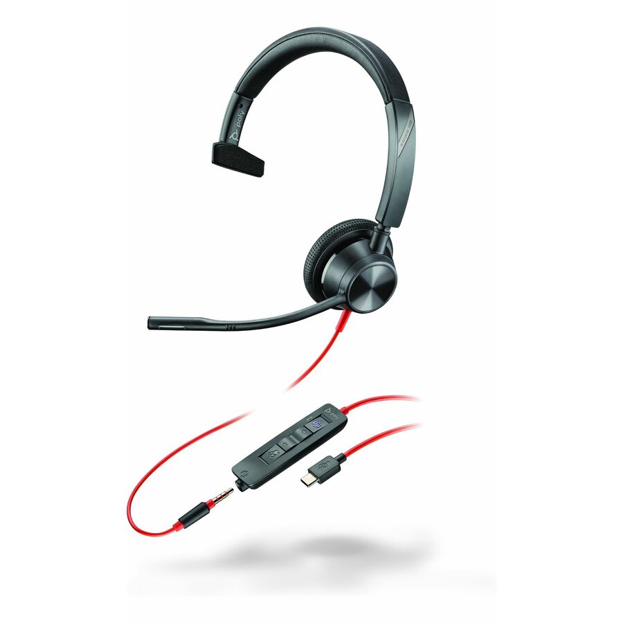 Poly Blackwire 3310 USB-C Headset TAA
