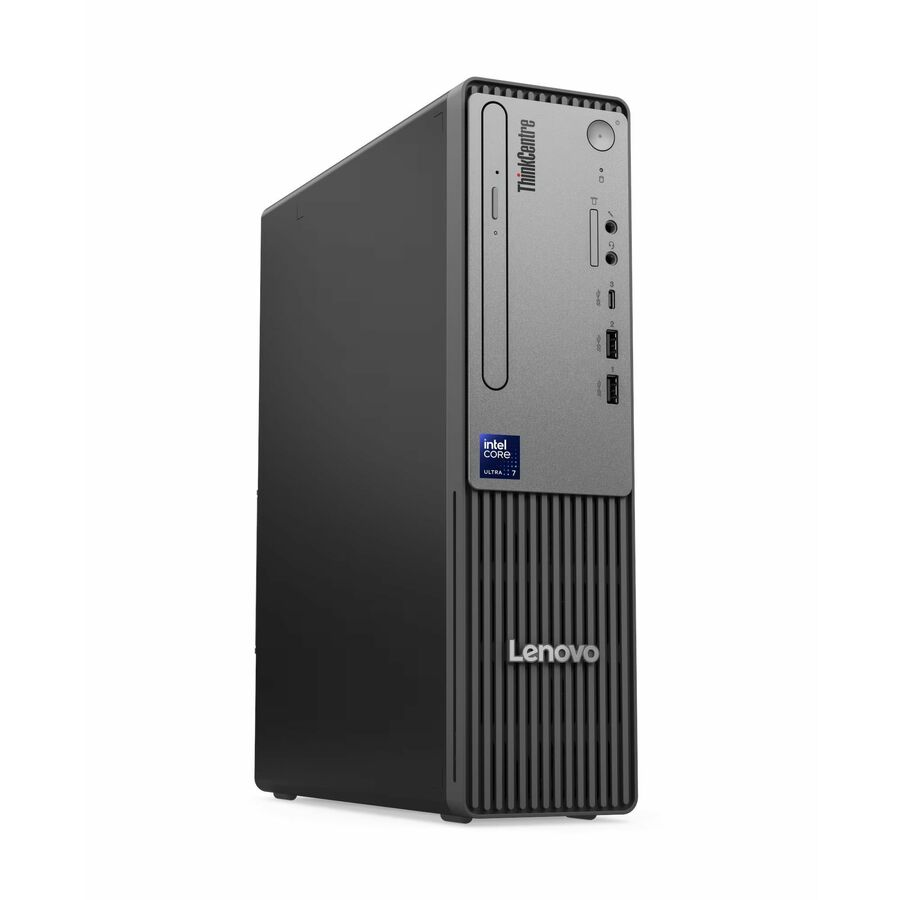 Lenovo ThinkCentre neo 50s Gen 6 13DQ001SUS Desktop Computer - Intel Core Ultra 7 Series 2 2nd Gen 265 - 16 GB - 512 GB PCI Express NVMe 4.0 x4 SSD - Small Form Factor - Raven Black