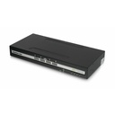 IOGEAR 4-Port Single View DisplayPort/HDMI Secure KVM Switch w/Audio
