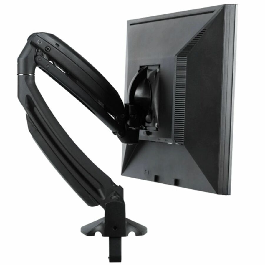 Chief Kontour K1D Dynamic Single Monitor Arm Desk Mount - For 10-32 Inch Monitors - Display Desk Mount - TAA Compliant - Black