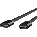 Belkin Thunderbolt 3 Cable (USB-C to USB-C, 100W)