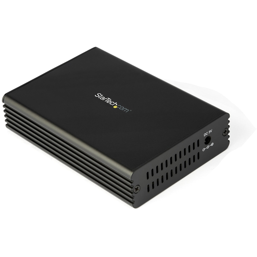 StarTech 10GbE Fiber Ethernet Media Converter 10GBASE-T- SFP to RJ45 Single Mode/Multimode Fiber to Copper Bridge 10Gbps Network