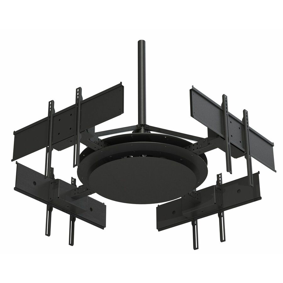 Peerless-AV® Multi-Display Ceiling Mount with Four Telescoping Arms for 37˘ to 75˘ Displays