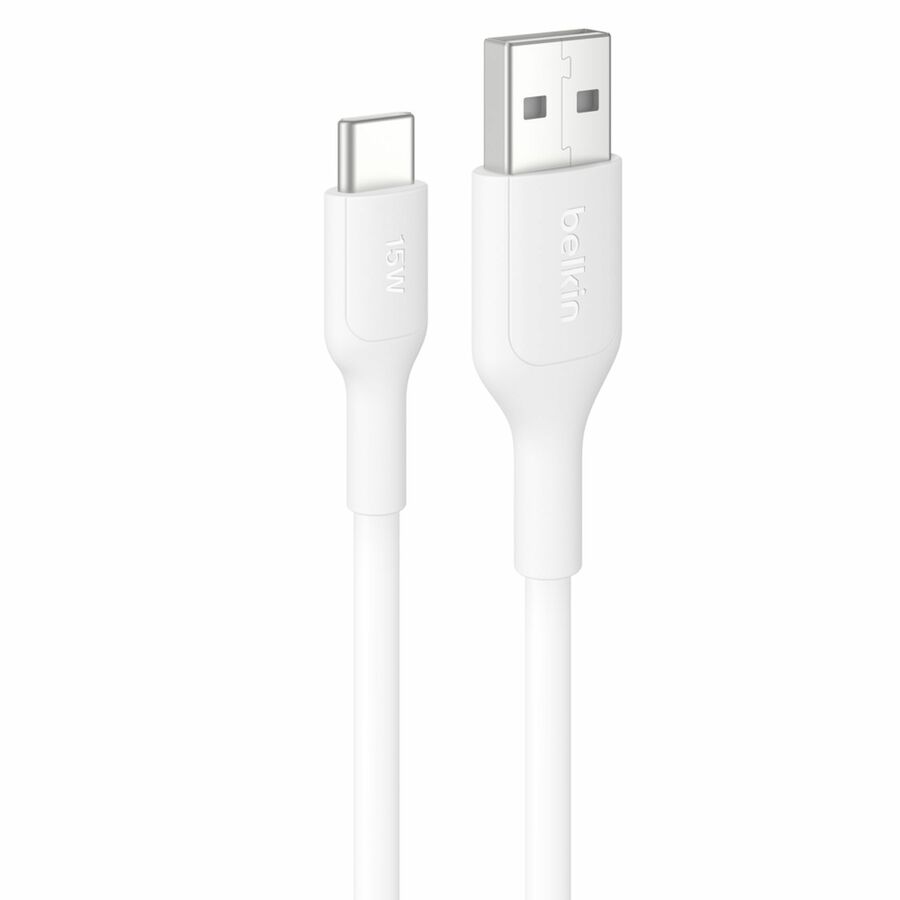 Belkin USB-A to USB-C Cable 15W, 9.8ft/3m, White