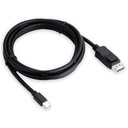 ViewSonic Mini Displayport Cable, Male to Male 6ft