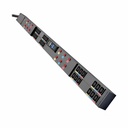 Eaton 3-Phase Managed HDX Rack PDU G4 240/415V 24 C39 Outlets 60A 35kW 560P6W Input 6ft Cord 0U Vertical TAA